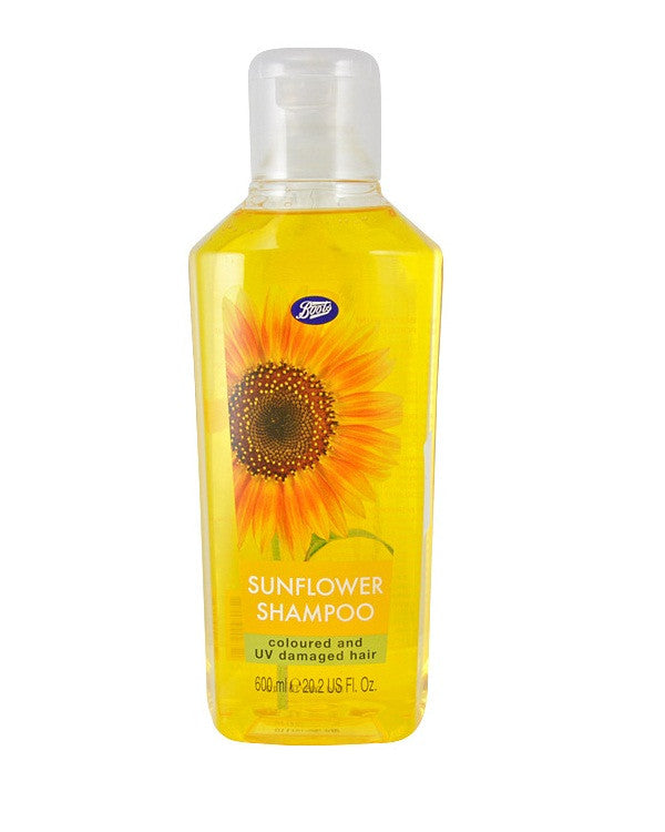 BOOTS  SUNFLOWER SHAMPOO COLOURED AND UV DAMAGED HAIR