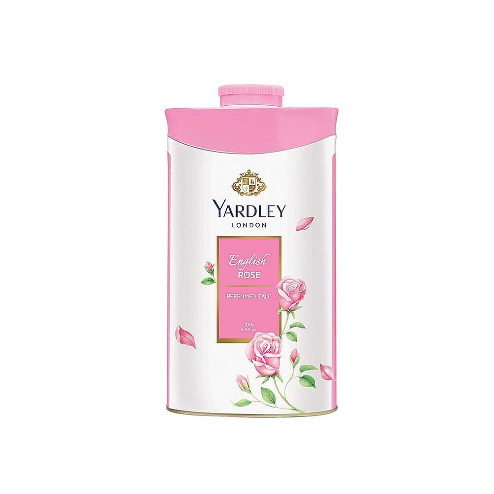 Yardley London English Rose Perfumed Talc - 100g