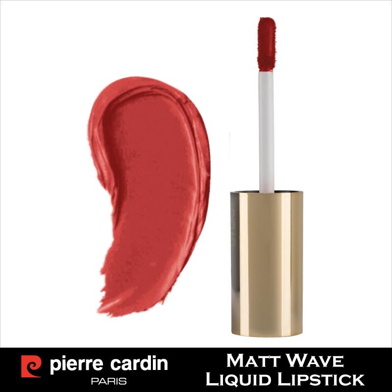 Pierre Cardin Paris - Matt Wave Liquid Lipstick Ultra Long Lasting 425-Carmine - 5ml