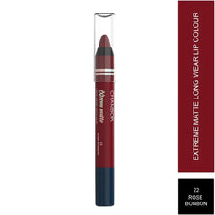 Chambor Extreme Matte Long Wear Lip Colour Make Up 22 Rose Bonbon