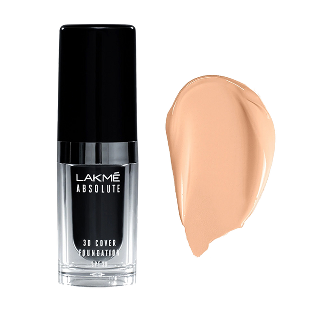 Lakmé Absolute 3D Cover Foundation N220 Neutral Medium - 15 ml