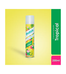 Batiste Instant Hair Refresh Exotic Coconut Tropical Dry Shampoo - 200mL