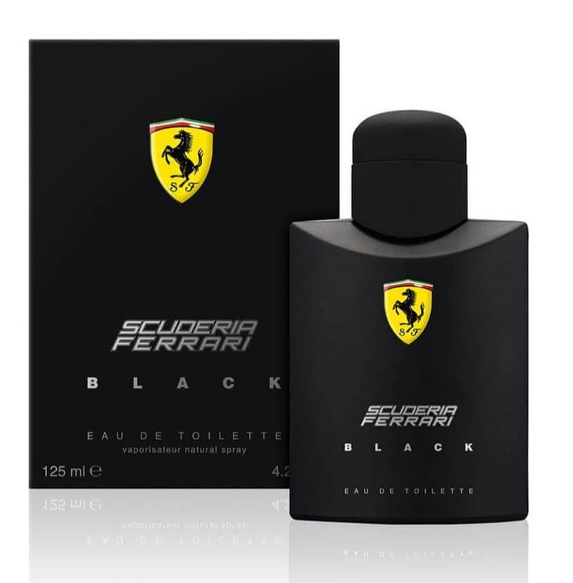 FERRARI BLACK EAU DE TOILETTE FOR MEN 125ML