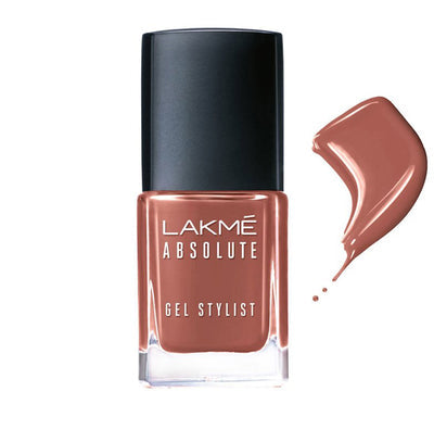 Lakme Absolute Gel Stylist Nail Color  33 Saddle - 12 ml