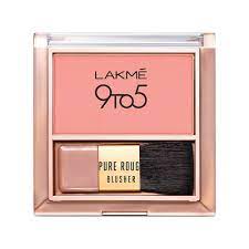 Lakme 9 To 5 Pure Rouge Blusher, Nude Flush, 6 gm