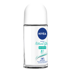 NIVEA Women Deodorant Roll On, Whitening Sensitive, for 48h Protection - 50ml