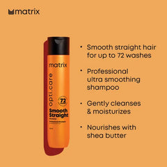 Matrix Opti Care Smooth Straight Professional Shampoo - 350ml